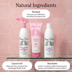 Rizos Curls Curl Cream jar delivers defined, bouncy curls without crunch.