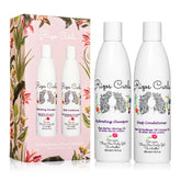 Rizos Curls Hydrating Shampoo bottle pour offers gentle cleansing for all curl textures.