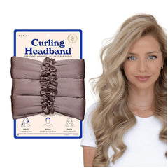 RobeCurls Original heatless curler set assembly with secure overnight wire lock.