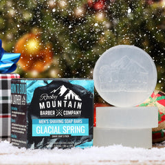 Rocky Mountain Barber Company packaging open shows easy access and travel friendly design.