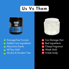 Rolda Aloe Vera formula ingredients showcase conditioning during styling.