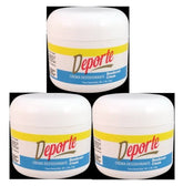 Roldan Deporte crema deodorant 2oz bottles showcase a long-lasting scent for daily wear.