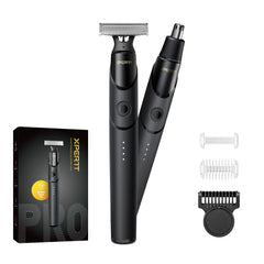 Roleader Xpert T styling shaver face close-up with precision blades for smooth facial grooming