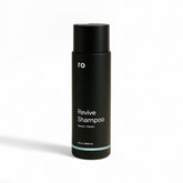 ROMAN Ro Men's Revive Shampoo bottle with minty cleanse for a refreshed scalp and fuller appearance.