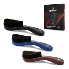 Roman-T 360 Wave Brush Soft for gentle grooming and smoother waves