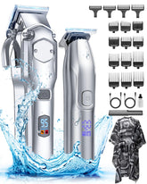 Romanda clippers front view showing ergonomic handle for home grooming.