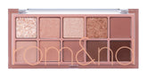 rom&nd Better Than Palette Rosebud Garden swatches reveal rosy tones for versatile day-to-night looks.