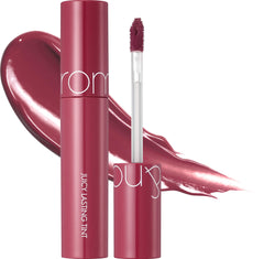 romnd Juicy Lasting Tint bottle shows long-wear color