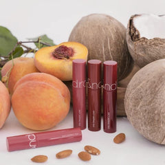rom&nd Juicy Lasting Tint Deep Sangria application glide delivers smooth, buildable color.