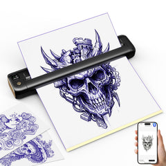Rongta tattoo stencil printer pocket-size design for on-the-go studio use