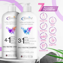 Roottina Daily Routine Conditioner bottle delivering moisture and shine