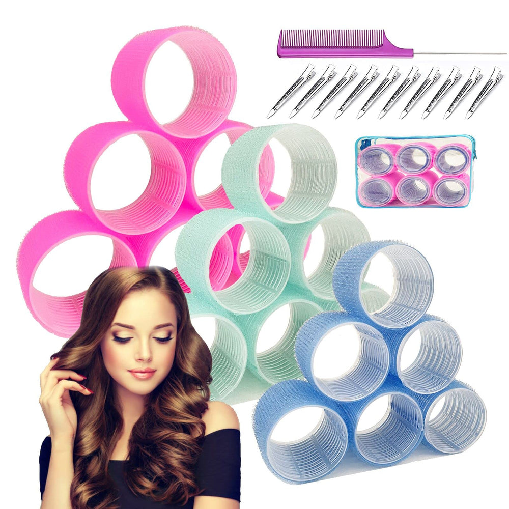ROPiKIS 3-inch extralarge rollers packaging for easy storage and styling