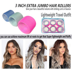 ROPiKIS travel pack with rollers for on-the-go styling