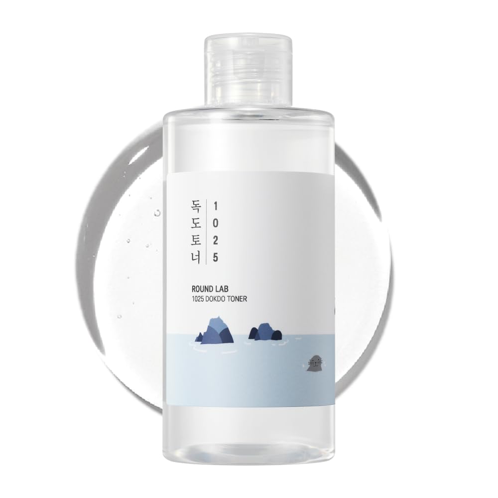 ROUND LAB 1025 Dokdo Toner bottle-front view for balanced skin