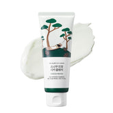 ROUND LAB Pine Calming Cica Cleanser bottle, showcasing gentle cleansing for sensitive skin.