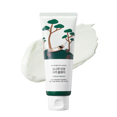 ROUND LAB Pine Calming Cica Cleanser bottle, showcasing gentle cleansing for sensitive skin.