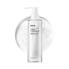 ROVECTIN Aqua Cleansing Gel bottle closeup showing gentle hydration for skin
