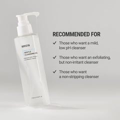 ROVECTIN Aqua Cleansing Gel glycerin ingredient highlights moisture retention