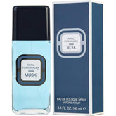 Royal Copenhagen Musk for Men bottle with a subtle oriental fragrance for daily wear.