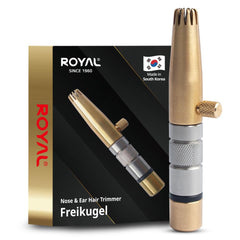 ROYAL Freikugel nose-trimmer with stainless blades for clean, precise trimming.