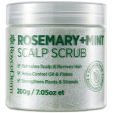 RoyceDerm Rosemary Mint Scrub bottle ready for daily scalp care and exfoliation.