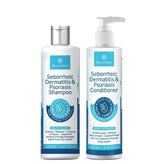 Roycederm Seborrheic Dermatitis Shampoo bottle showing herbal formula for scalp care