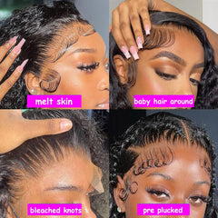 Rozilo Aomllute Brazilian virgin human hair wig suitable for dyeing and heat styling.