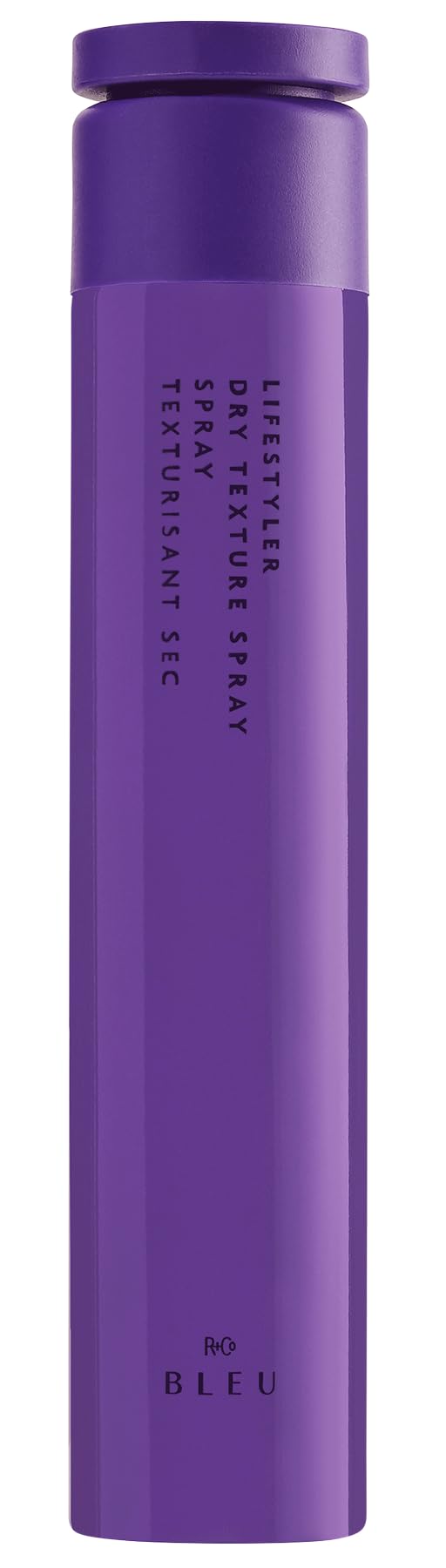R+Co LifeStyler spray bottle shows weightless texture and shine