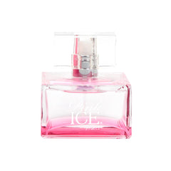 Rue 21 Pink Ice bottle with travel-friendly spray for daily freshness.