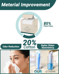 RUIJIU thick, highly absorbent fabric delivers thorough cleansing with less waste.