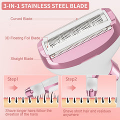 RUIM body-hair-trimmer attachment for smoother underarms and torso
