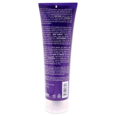 RUSK Deepshine PlatinumX Repair Treatment creamy texture showing detangling and moisture benefits