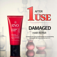 Close-up of Korean ginseng and caffeine ingredients in RYO formula for scalp vitality.
