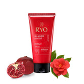 RYO Damage Care Nourishing Treatment bottle shown, deep conditioning solution for damaged hair.