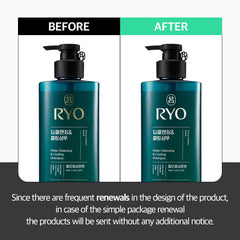 Close-up of rich lather from RYO shampoo for gentle cleansing and scalp comfort.