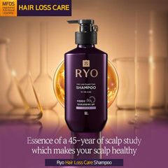 RYO Hair Strength Expert Care Shampoo dense foam with cooling finish