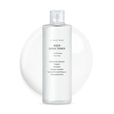 S.NATURE Aqua Oasis Toner bottle closeup highlighting hydrating formula for refreshed skin.