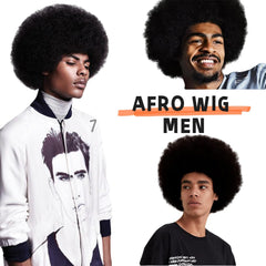 Sabosi Afro Wig—adjustable cap breathable design for secure fit.
