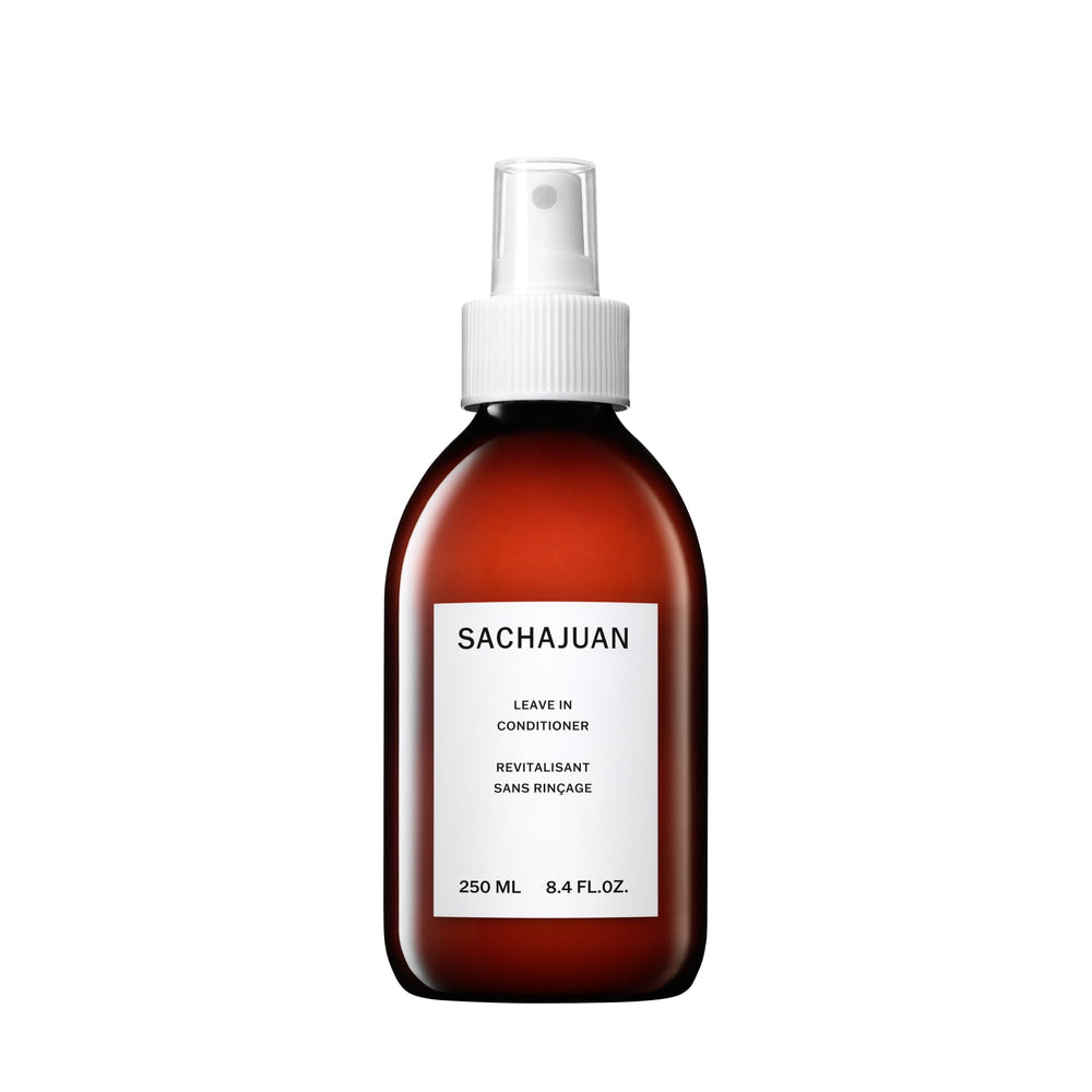 SACHAJUAN leave-in conditioner bottle front for weightless moisture and shine.