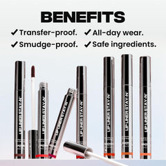 Sacheu Lip Liner STAY-N application line shows precise lip contour