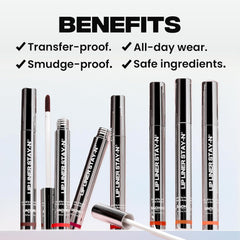 Sacheu Lip Liner STAY-N Vitamin E conditioning for defined lips.