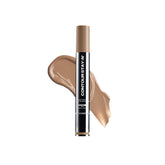 Sacheu Liquid Contour Stay-N bottle with applicator, ideal for precise on-the-go contour.