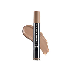 Sacheu Liquid Contour Stay-N bottle closeup with long-wear finish.