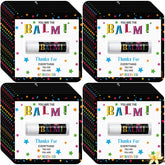 Sacubee lip balm 30-pack packaging ideal for bulk gifting and events.