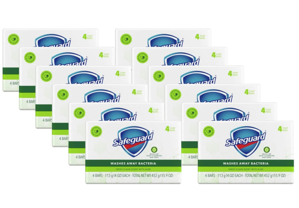 Safeguard White Soap bar 4oz provides gentle daily cleansing for hands and body.