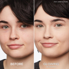 Saie Slip Tint cream texture closeup showing creamy, lightweight formula