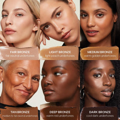 Saie Sun Melt on cheek swirl for natural contour