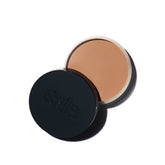 Saie Sun Melt bronzer tube close-up showing creamy texture for easy blending