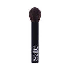 Saie The Fluffy Brush close-up of soft bristles for precise powder application.