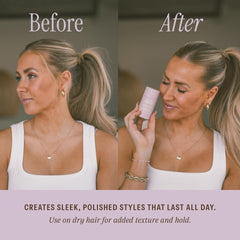 SALEE Hair Wax Stick uses non-toxic ingredients for safe everyday styling